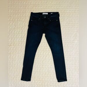 EUC- Banana Republic Blue Skinny Jeans Stretchy Fit